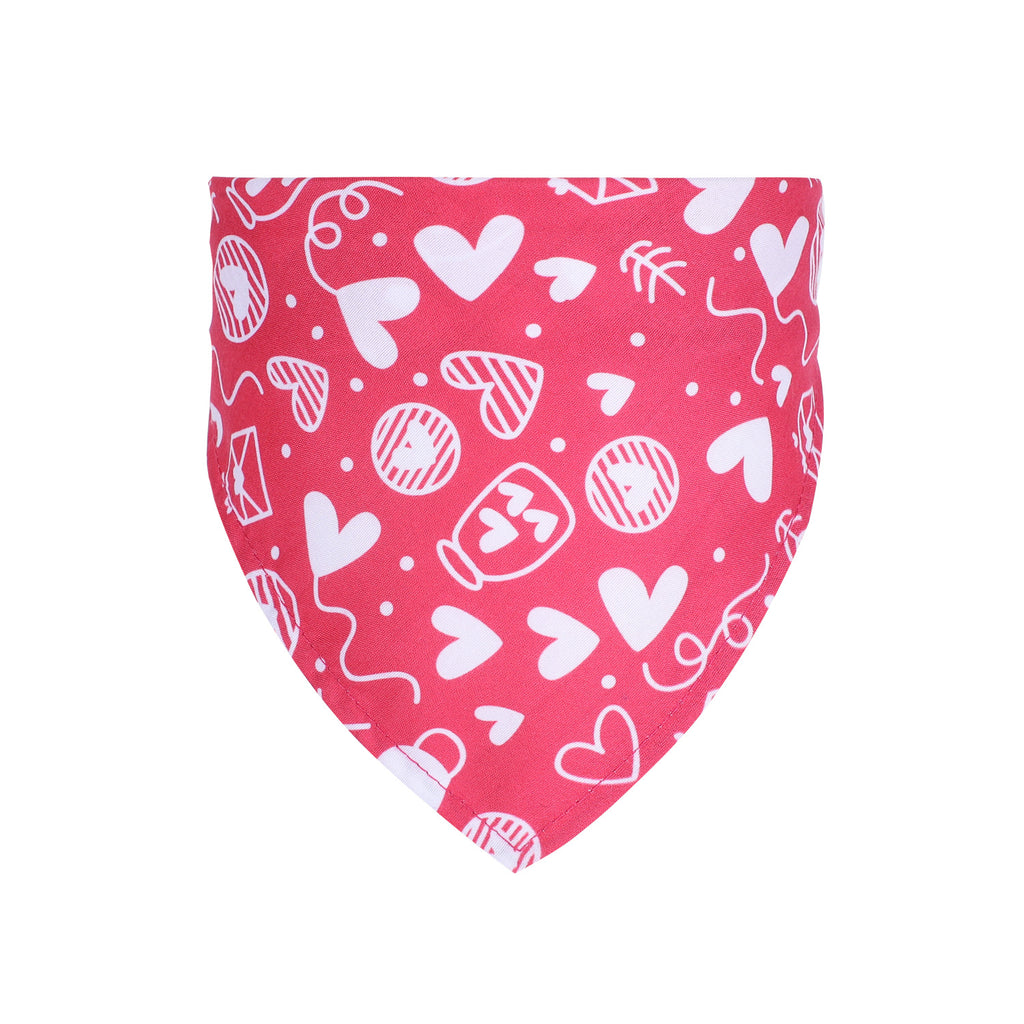 Polyester Triangle Bandana Scarf, for dogs and cats.