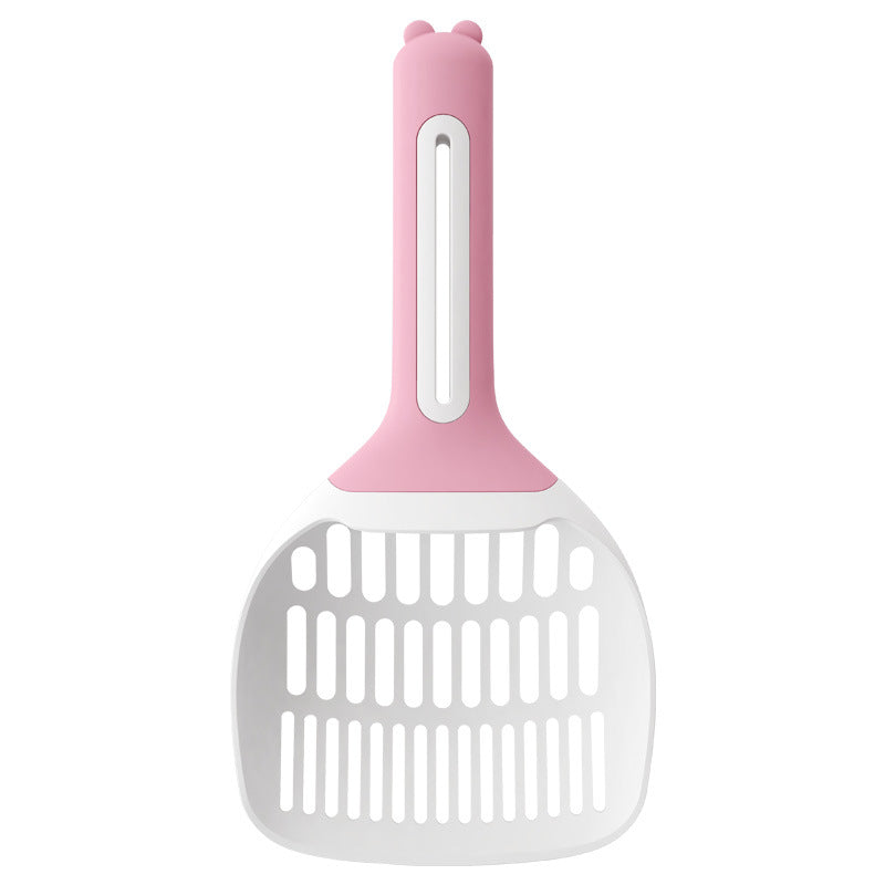 Long-Handle Cat Litter Scoop with Rolling Tail Design, for cats.
