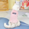Fleece-Lined Fall and Winter Sweater, for cats.