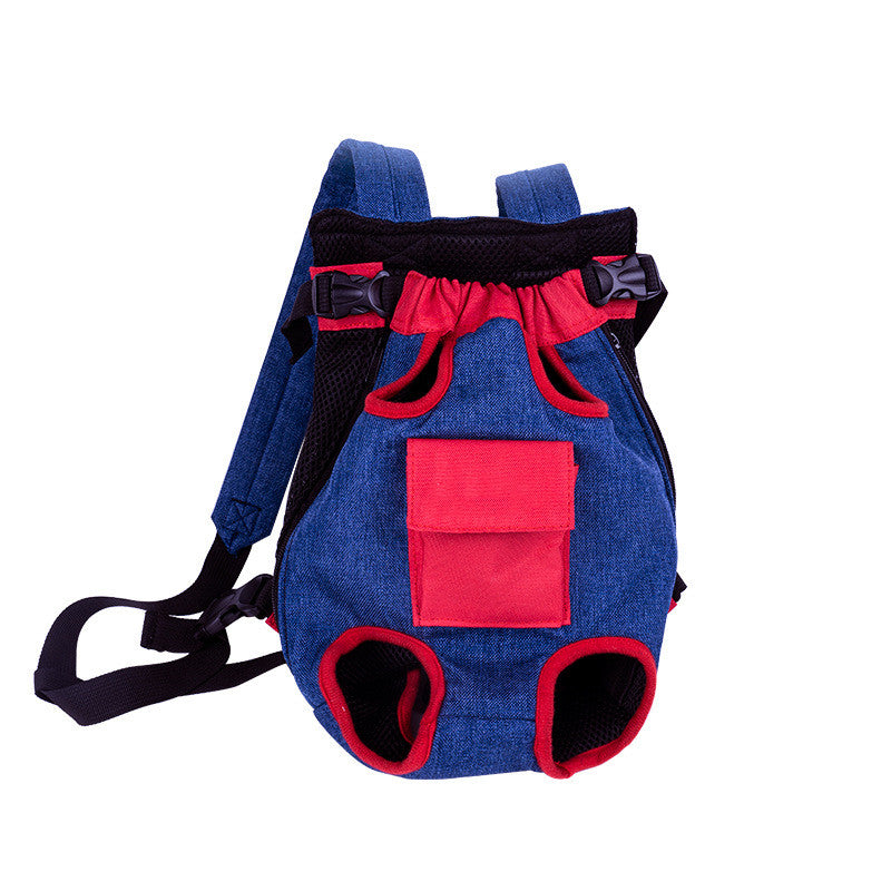 Portable Canvas Carrier Backpack for Dog Outings
