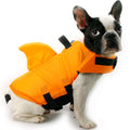 Shark Fin Swim Life Jacket Style Vest, for dogs.
