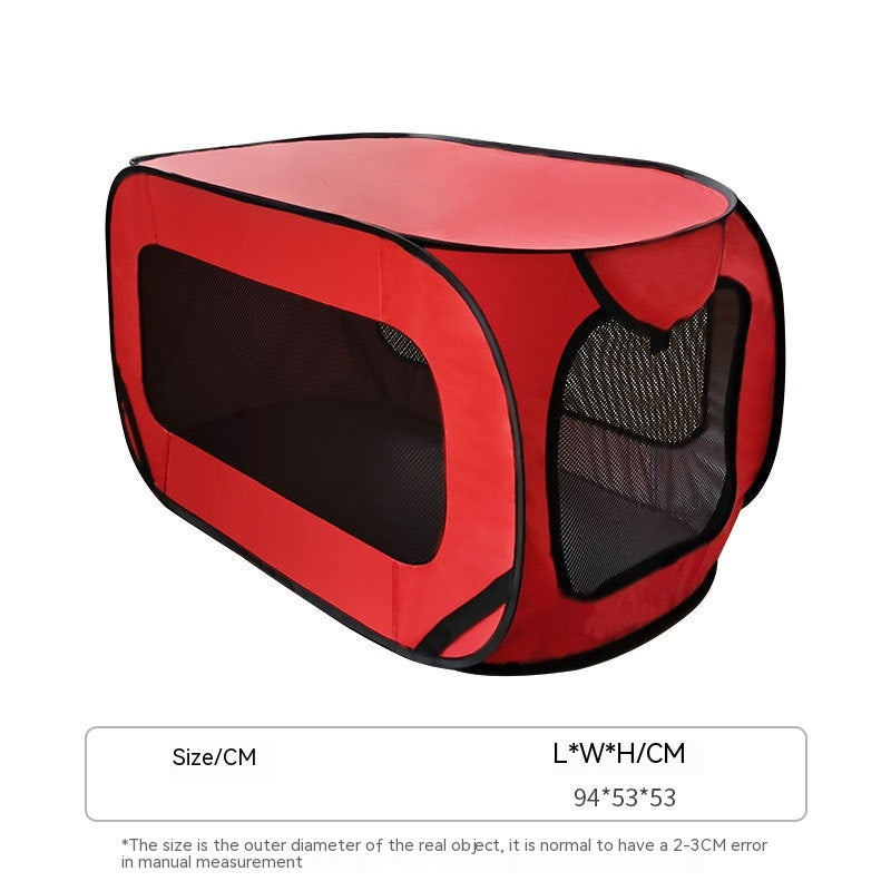 Portable Wire Mesh Car Cage for Small and Medium Dogs, for dogs.