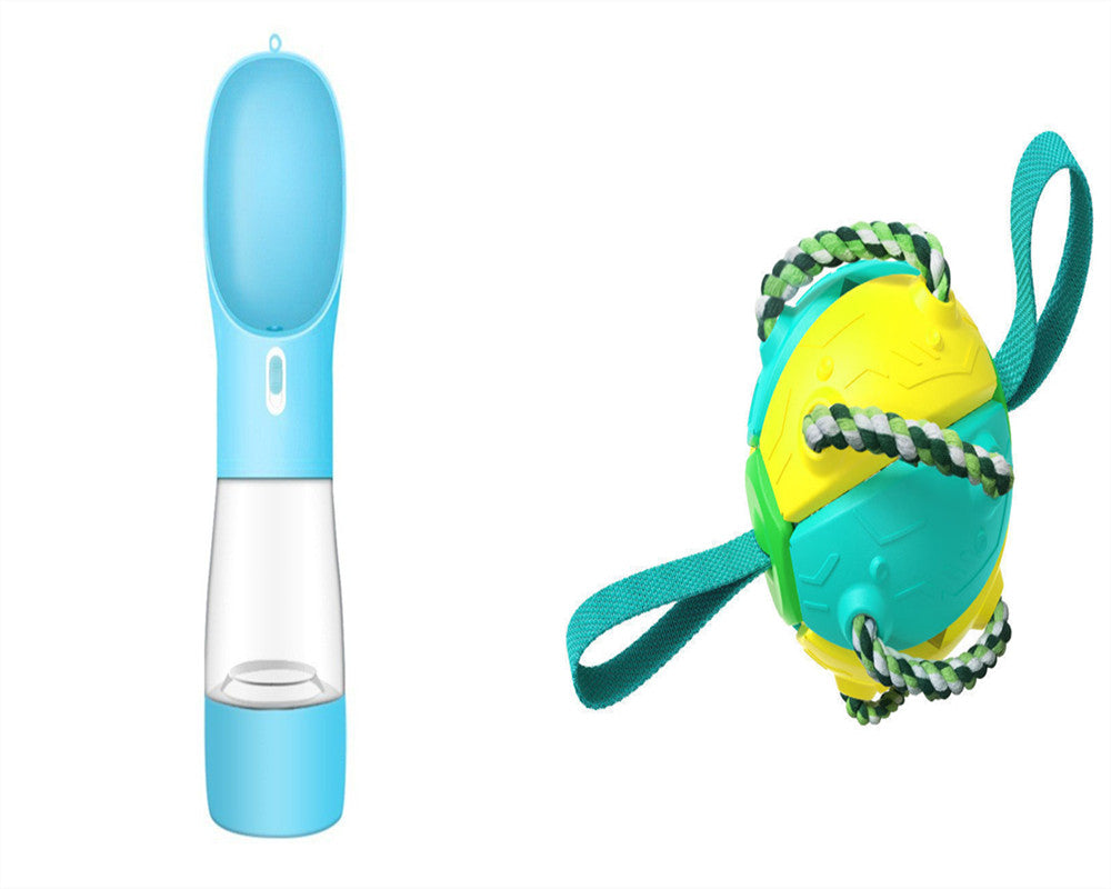 Interactive Dog Football Soccer Ball With Tabs Inflated Training Toy Outdoor Border Collie Balls Pet Products - kindoPet