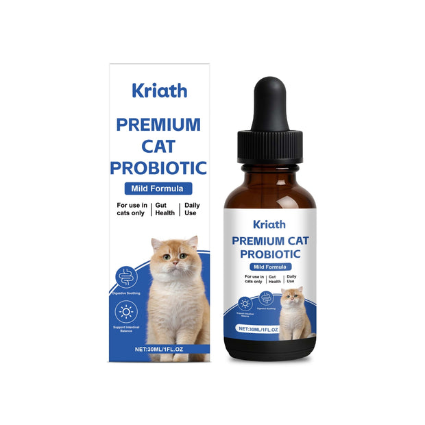 Cat Probiotic Drops – Liquid Digestive & Immune Support