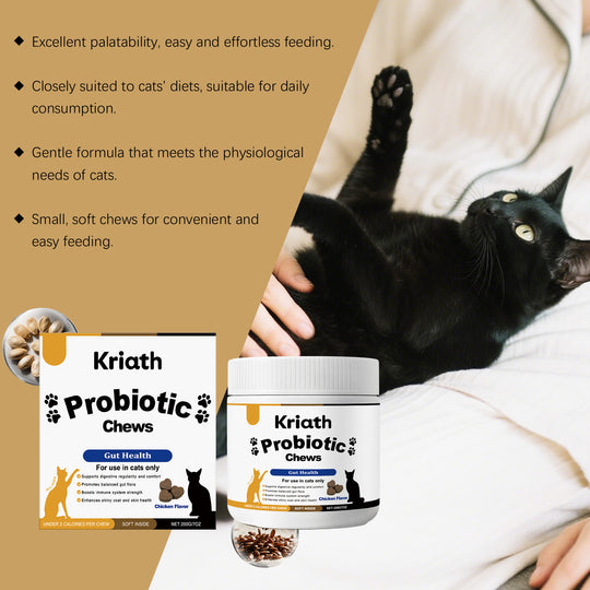 Cat Probiotic Soft Pellets – Daily Digestive Support