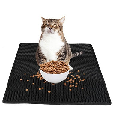 Cat Litter Mat – Honeycomb Waterproof Urine-Proof Pad – detail view