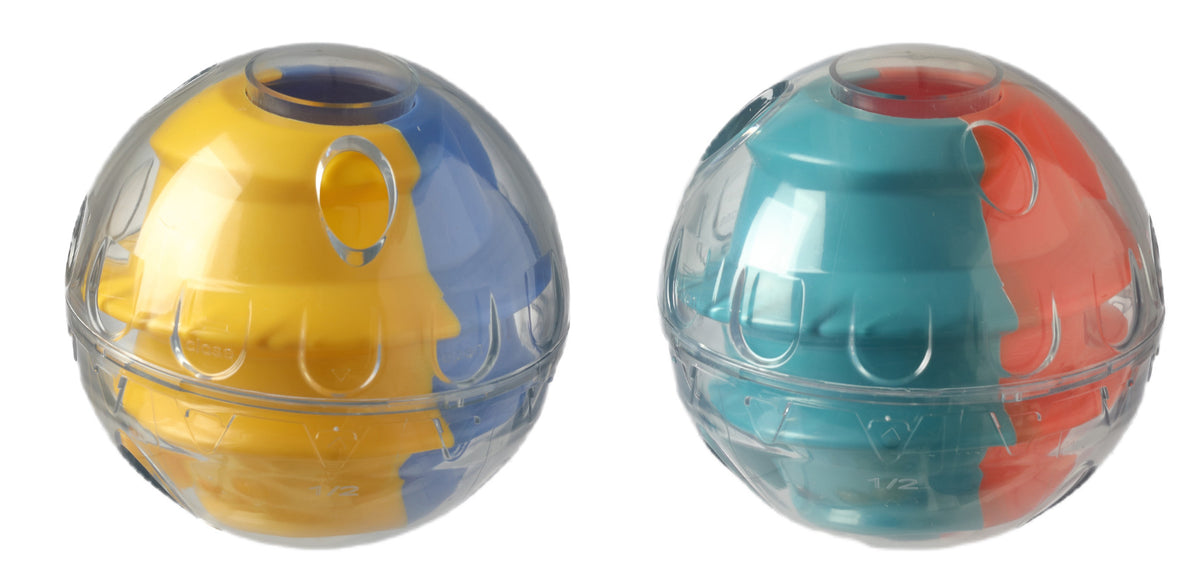 Adjustable Tumbler Feeder Toy, for dogs.