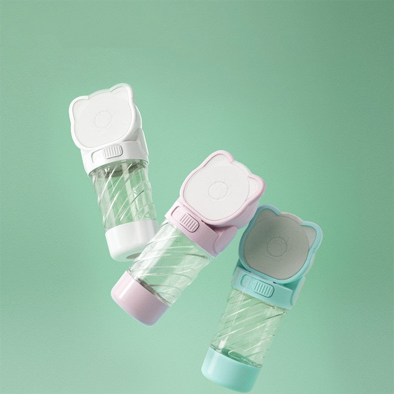 Three-in-One Travel Water Cup, for dogs and cats.