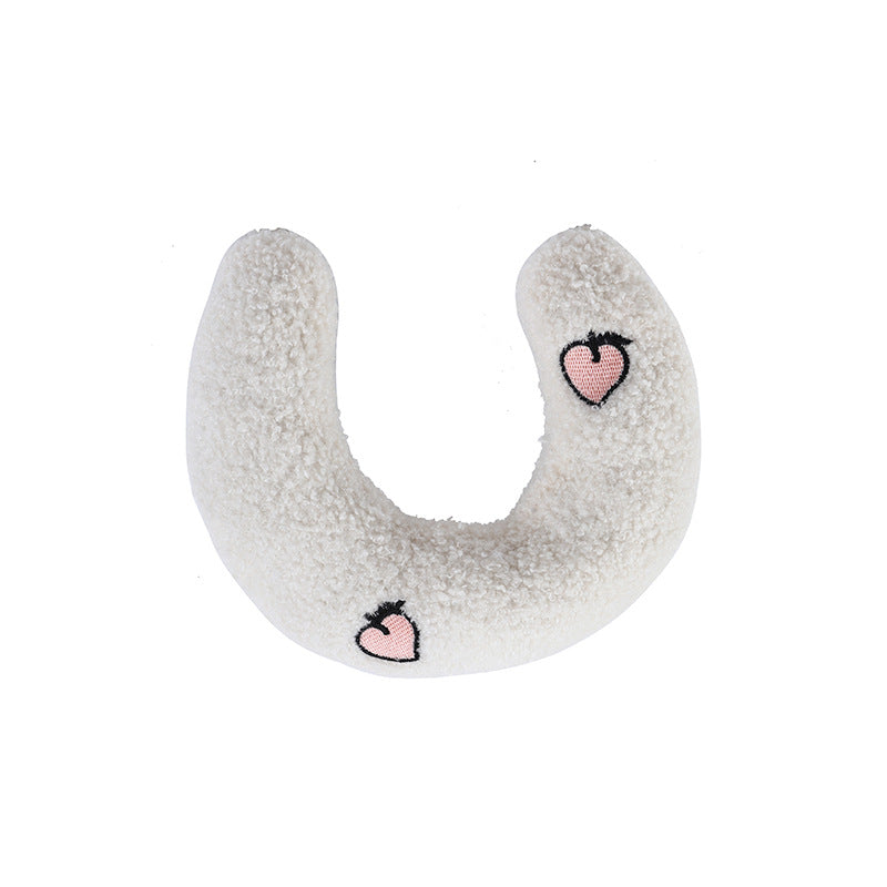 Soft Cotton Moon-Shaped Pillow for Small Dogs and Cats