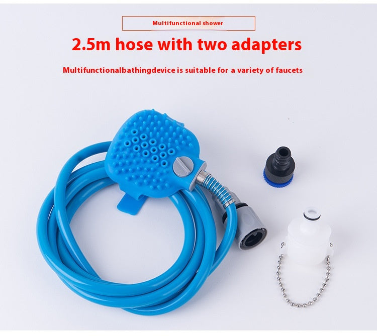 Silicone Handheld Massage Bathing Glove for Dogs