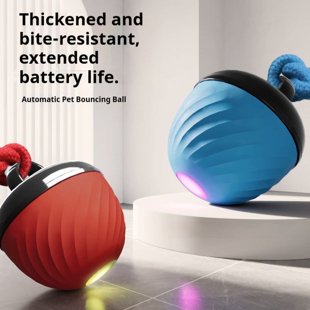 Chew-Resistant Dog Toy Ball – Teething Relief & Play