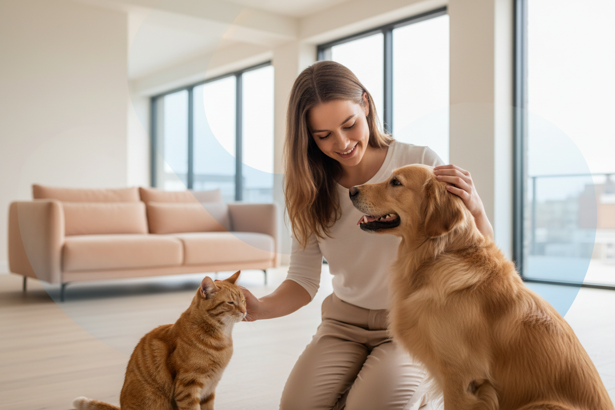 chnage the position of the dog 