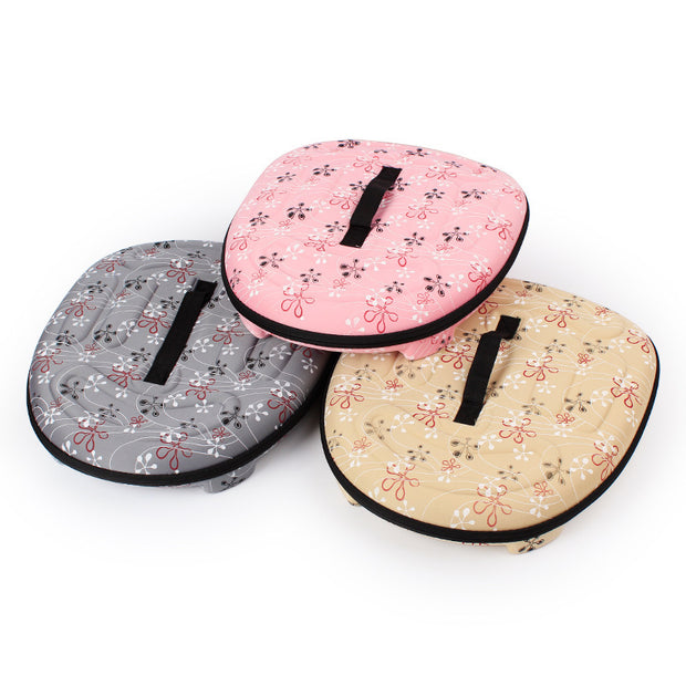 Foldable EVA Pet Carrier – Airline-Approved Waterproof Travel Tote for Cats & Small Dogs – in use