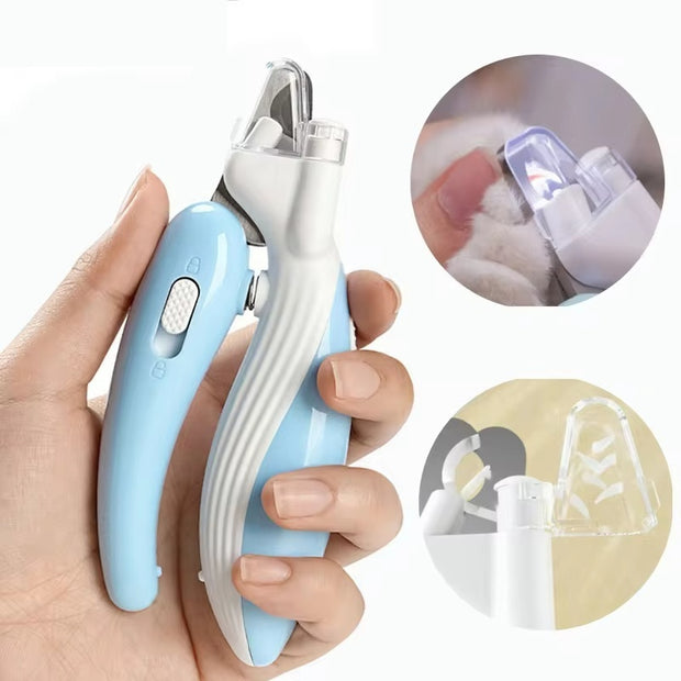 Cordless Pet Nail Grinder - LED Light for Safe Trimming