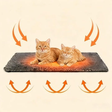 Cozy Winter Pet Mat – Plush Self-Warming Pad for Dogs & Cats