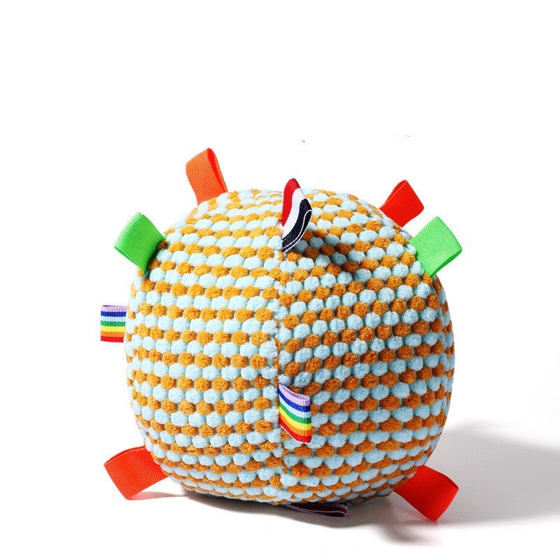 Dog Toy Vocal Ball Ring Rolling Molar Toy Wear-resistant Bite-resistant To Sleep With Vent Dog Toy Pet Toy - kindoPet