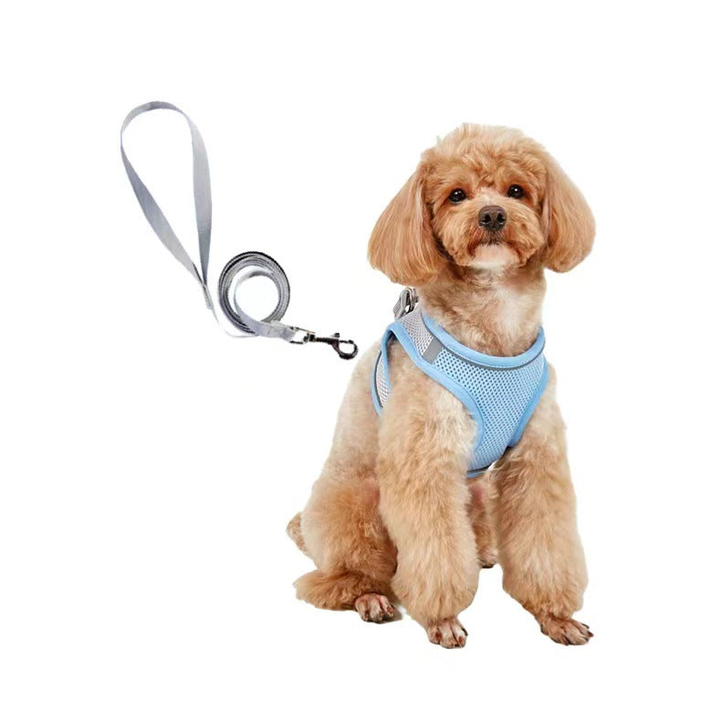 Breathable Vest-Style Leash, for dogs.