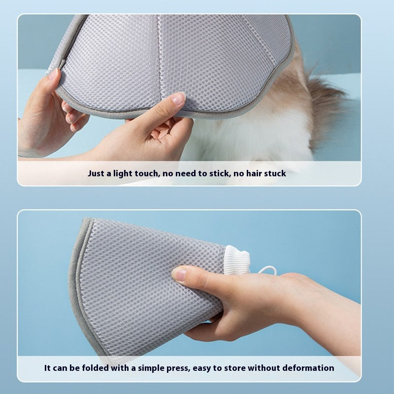 Soft Fabric Anti-Scratch Ring Collar, for cats.