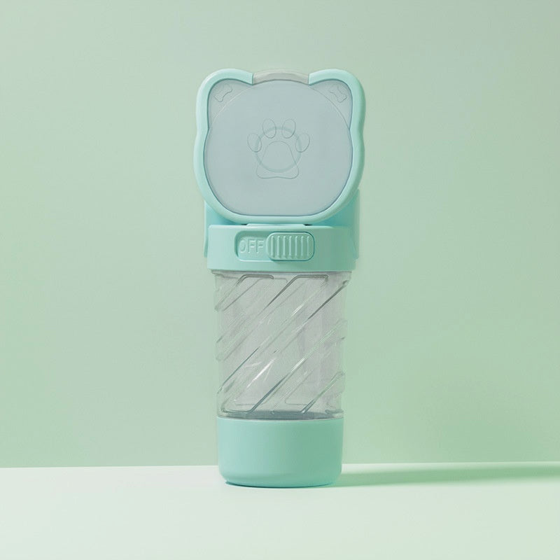 Three-in-One Travel Water Cup, for dogs and cats.