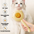 One-Touch Release Deshedding Brush, for dogs and cats.