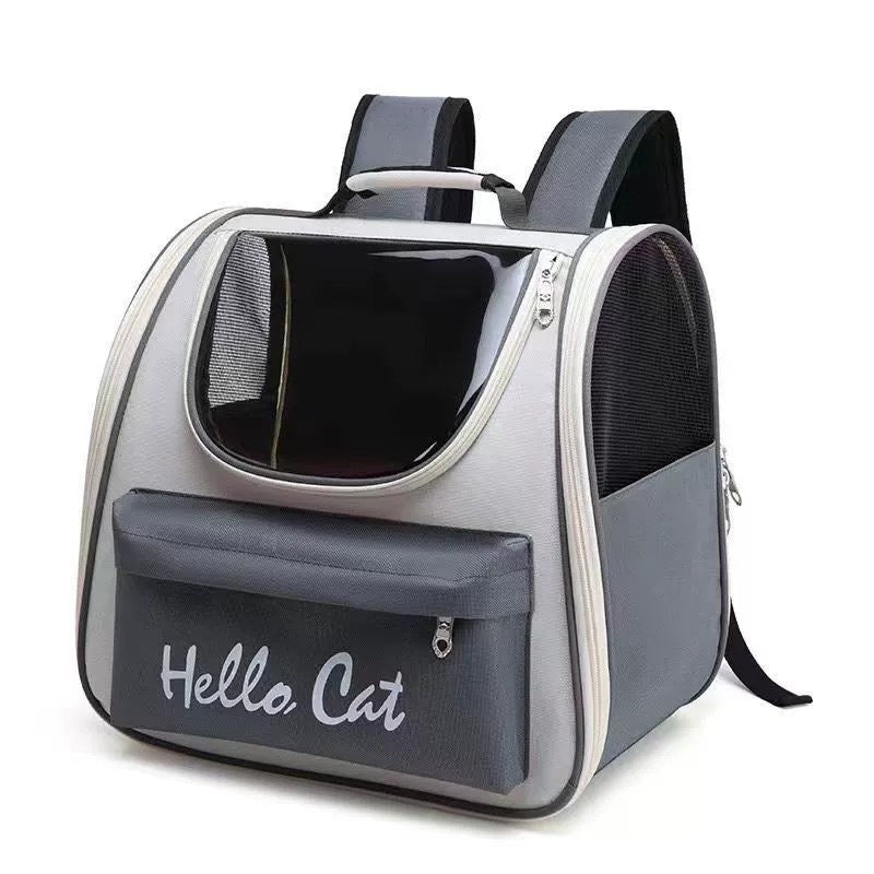 Breathable Oxford PVC Travel Bag, for dogs and cats.