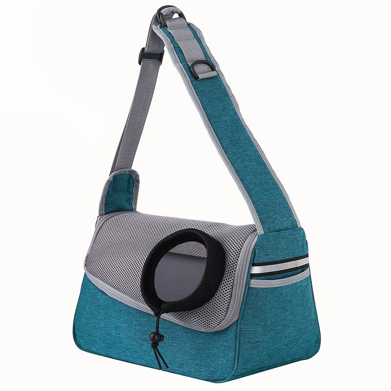 Oxford Cloth One-Shoulder Crossbody Bag, for cats.