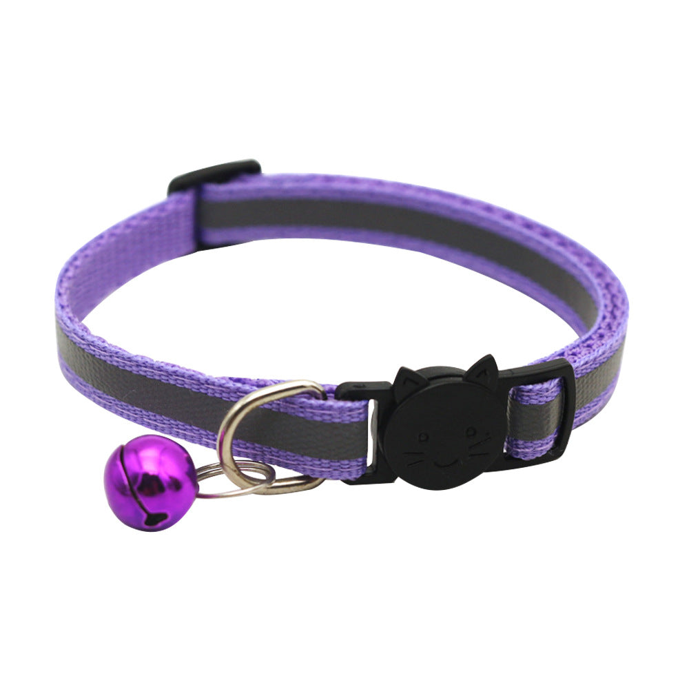 Reflective Bell Collar, for cats.