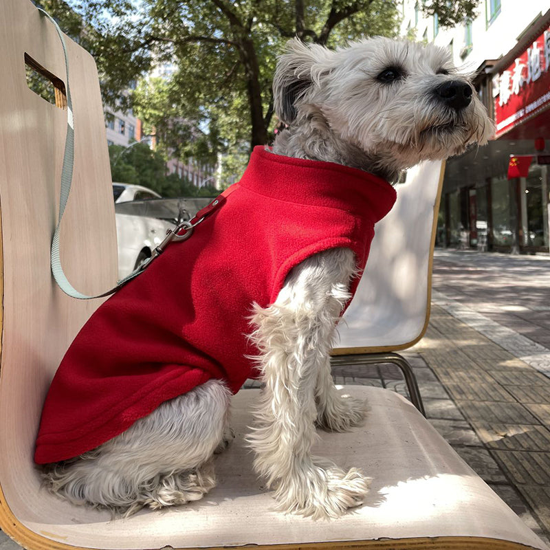 Polar Fleece Sweater Vest, for dogs and cats.