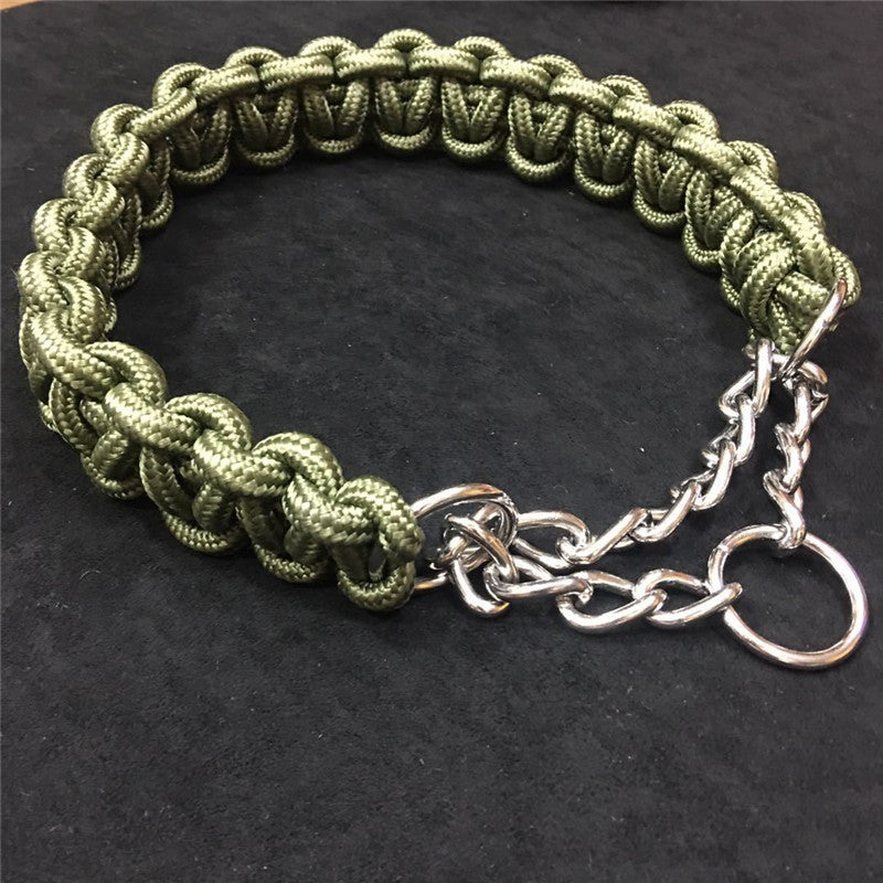 Nylon P-Chain Training Collar for Medium to Large Dogs, for dogs.