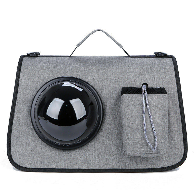Crossbody Cat Carrier Bag for Outdoor Day Trips, for cats.