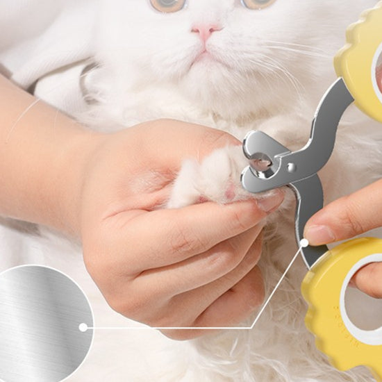 Steel Blade Pet Nail Clippers, for dogs and cats.