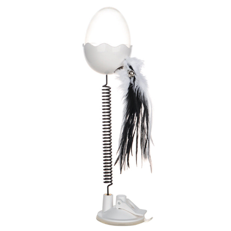 Suction-Cup Treat-Dispensing Toy for Playful Cats, for cats.