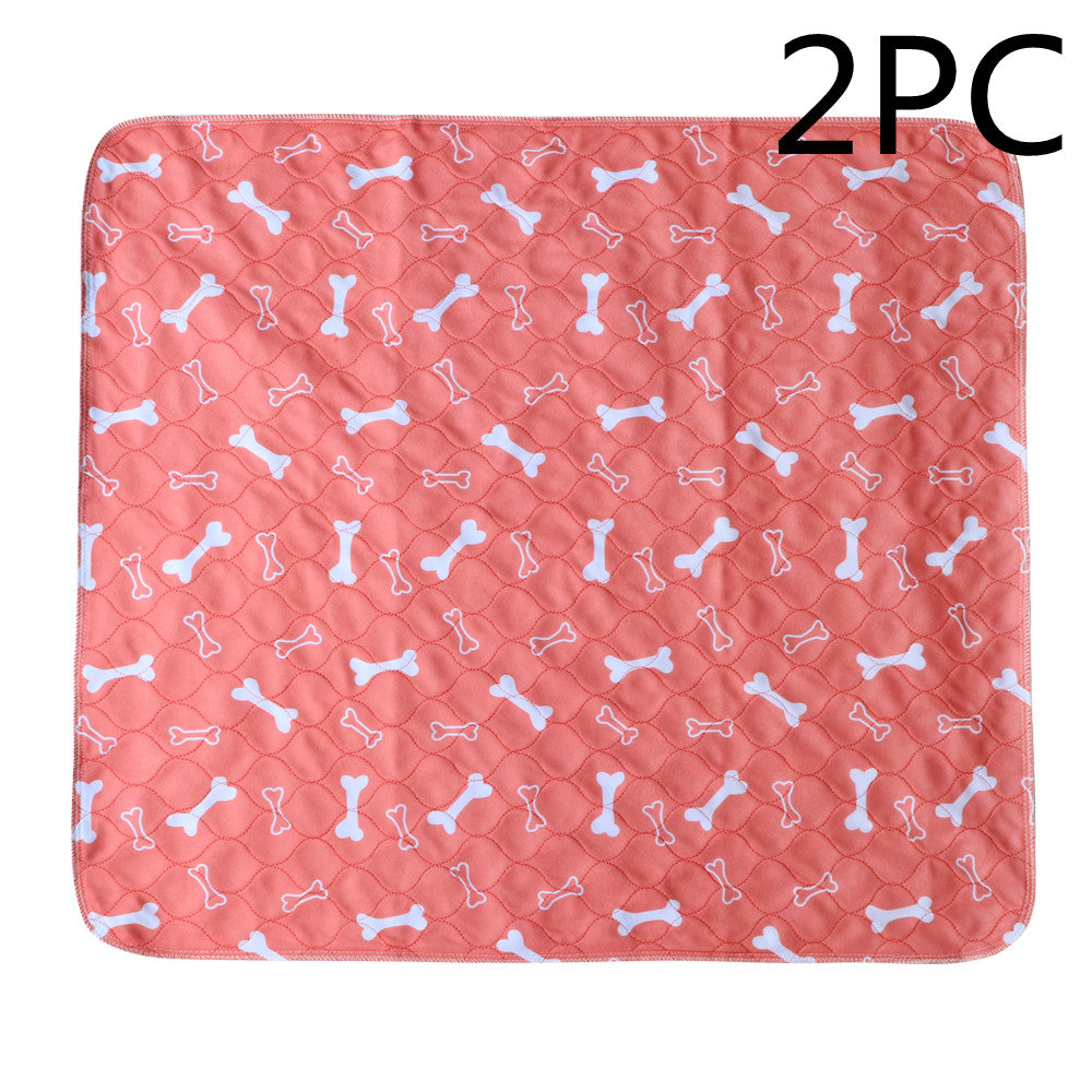 Reusable Three-Layer Washable Training Pad, for dogs.