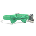 Adjustable Nylon Bow Collar with Bell, for cats.