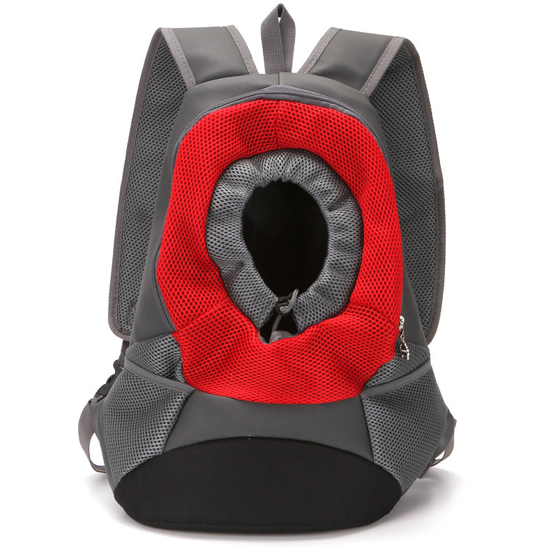 Convenient PU Travel Backpack for Dog Outings