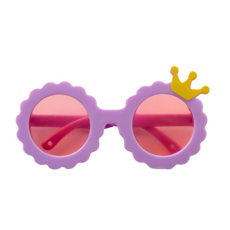 Plastic Round-Frame Sunglasses, for dogs and cats.