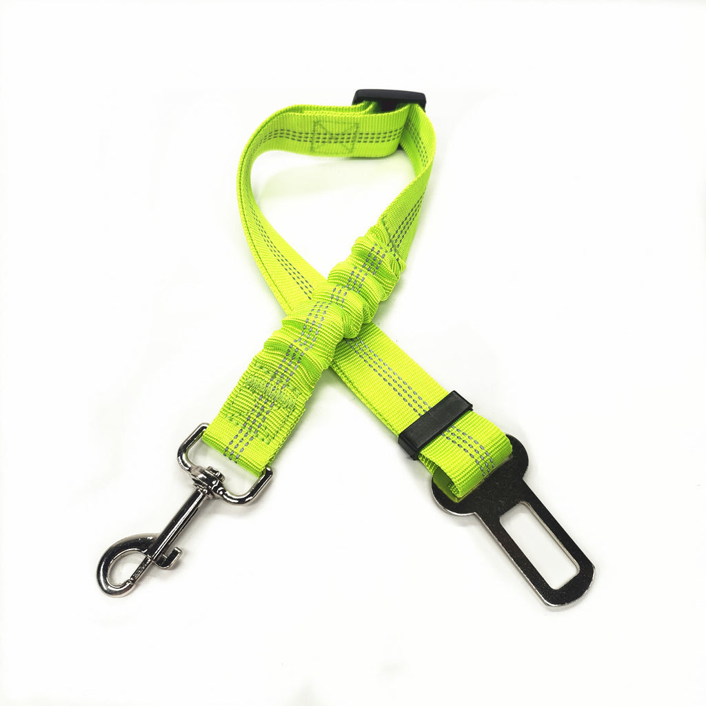 Reflective Elastic Car Seat Belt Leash for Dogs
