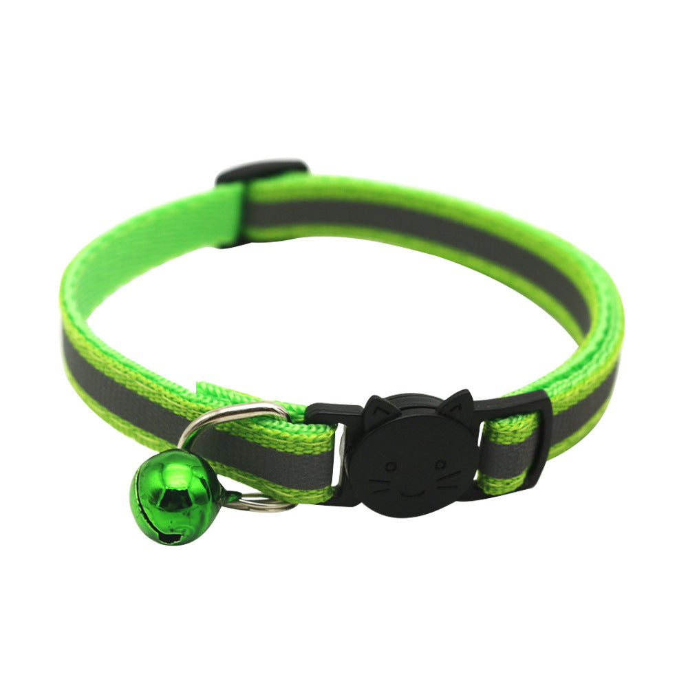Reflective Bell Collar, for cats.
