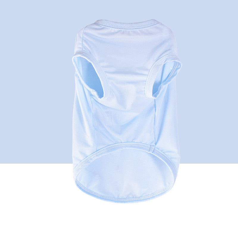 Lightweight Thin Cotton Summer Vest, for dogs.