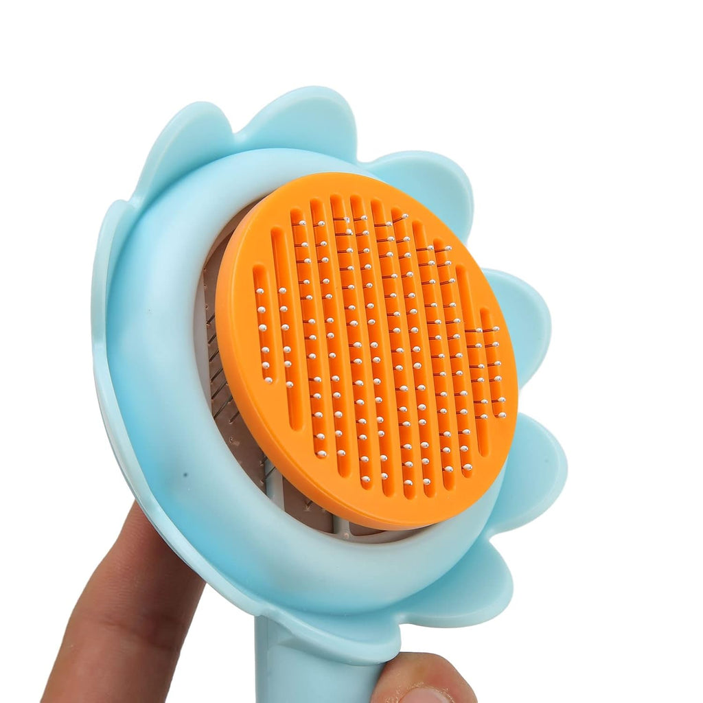 Self-Cleaning Slicker Brush, for dogs and cats.