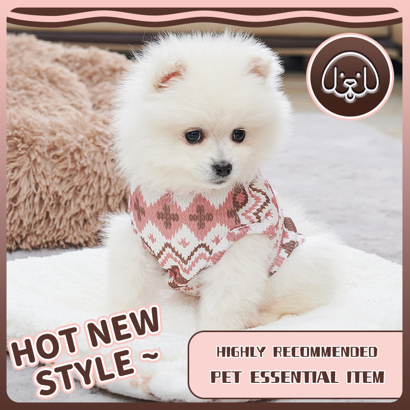 Bohemian Print Summer Vest, for dogs and cats.