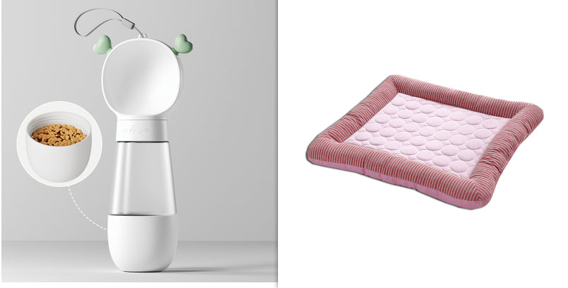 Pet Cooling Pad Bed For Dogs Cats Puppy Kitten Cool Mat Pet Blanket Ice Silk Material Soft For Summer Sleeping  Blue Breathable - kindoPet