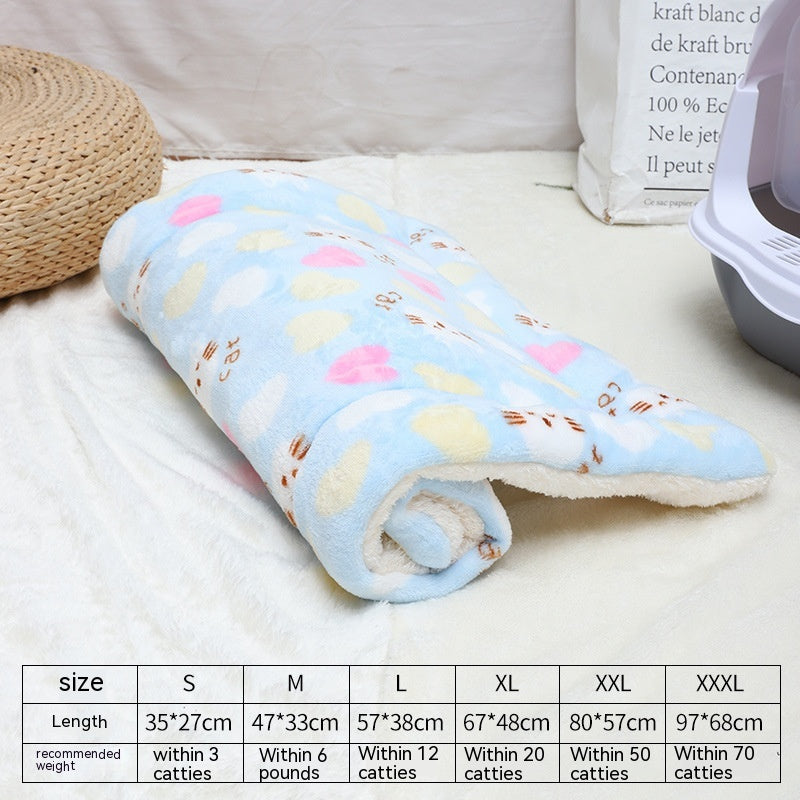 Flannel Winter Kennel Blanket, for dogs and cats.