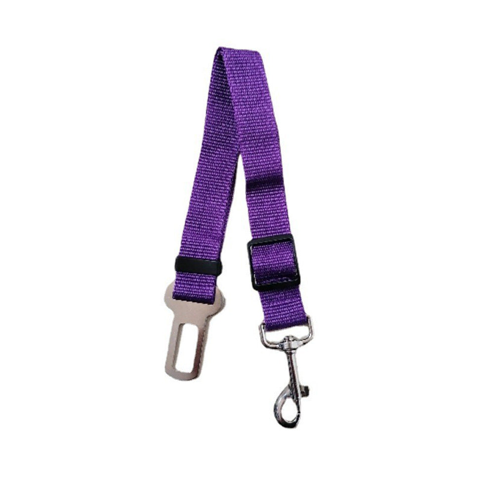 Retractable Adjustable Nylon Car Seat Tether, for dogs.