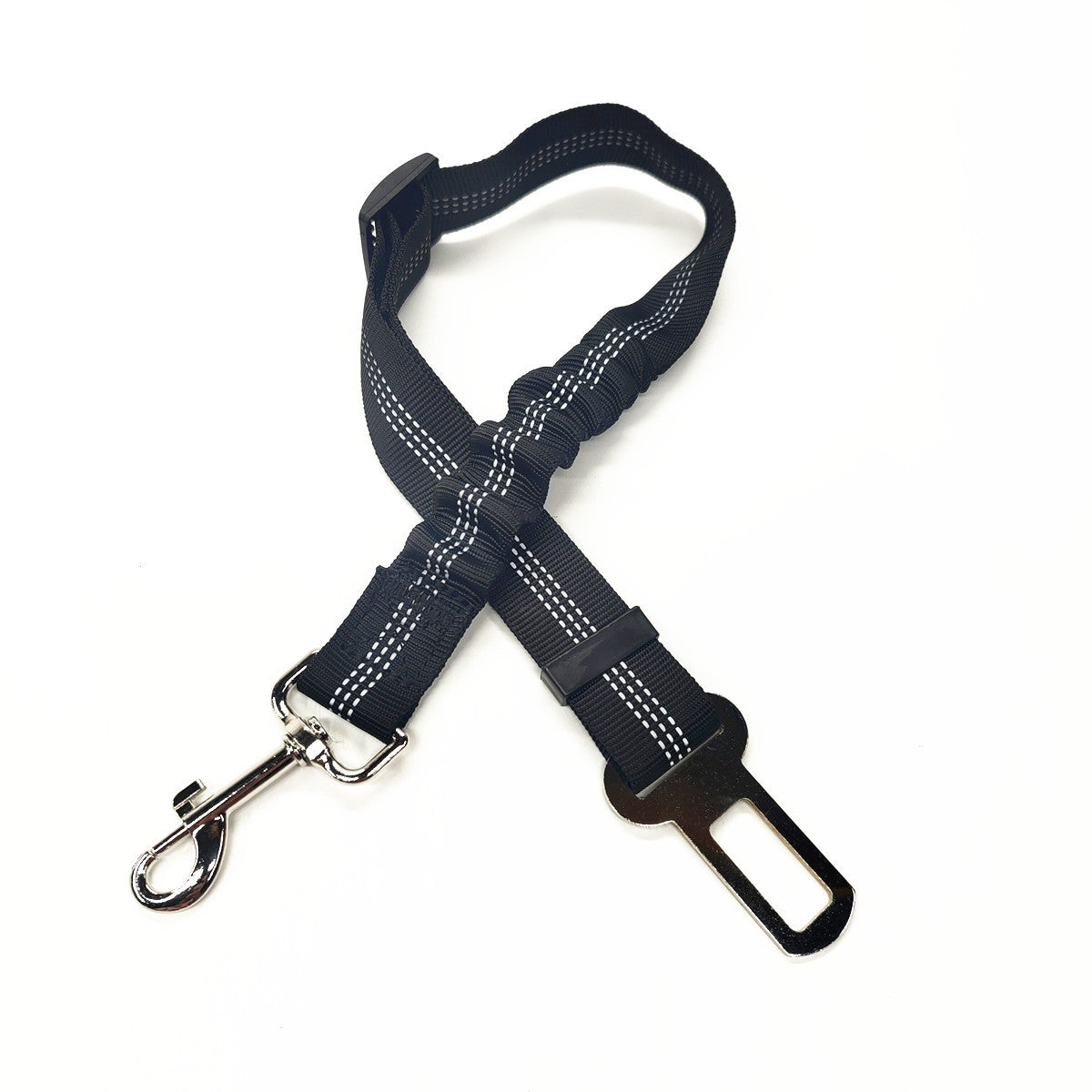 Reflective Elastic Car Seat Belt Leash for Dogs