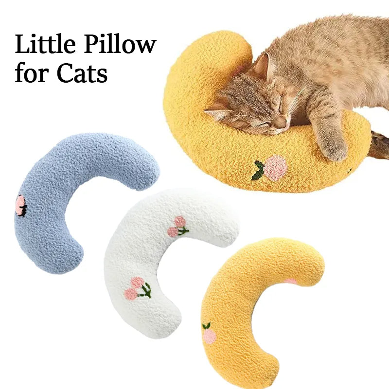 U-Shaped Neck Support Pillow for Small Dogs and Cats