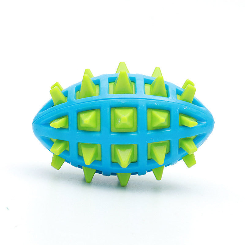 Two-Tone TPR Bite Ball, for dogs.