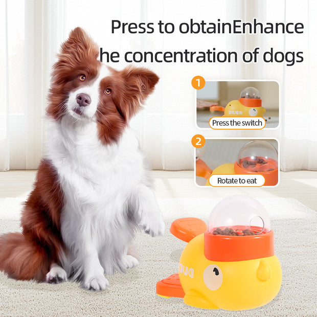Duck Puzzle Feeder – Interactive Treat Dispenser for Dogs – lifestyle photo