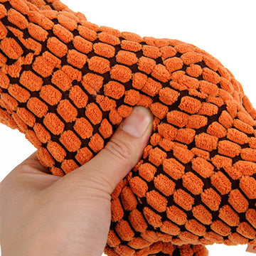 Dinosaur Dog Toy – Plush Squeaky Chew for Medium & Large Dogs – lifestyle photo