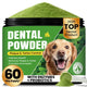 Pet Dental Cleaning Powder – Dog Tooth Powder Cat Breath Freshener